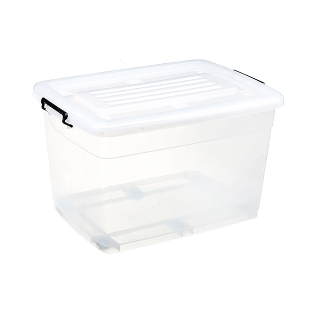 Customized multiple sizes plastic storage box Storage Bins Wholesale