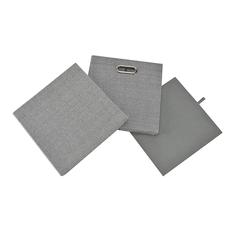 Foldable heavy duty burlap storage box Storage Bins Wholesale