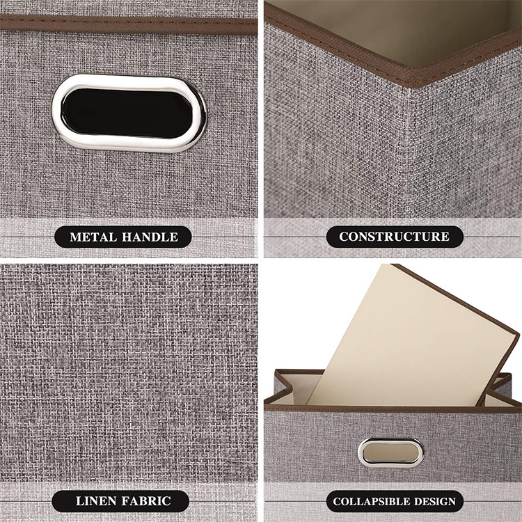 Multifunctional soft fabric storage box Storage Bins Wholesale