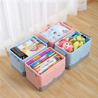 Durable plastic stackable storage bins (1)