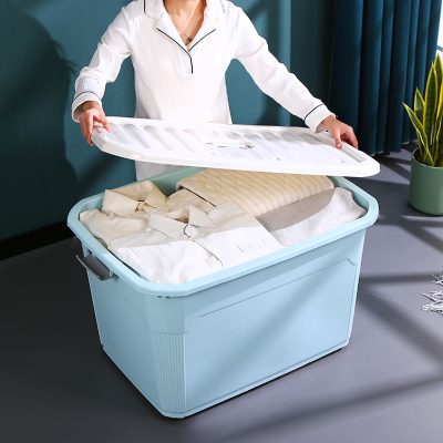 Extra large plastic tub with lid (3)