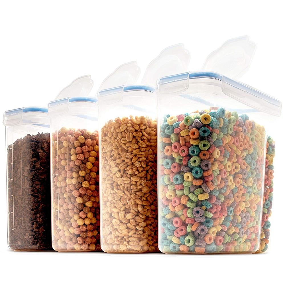 Plastic food storage containers with lids Storage Bins Wholesale