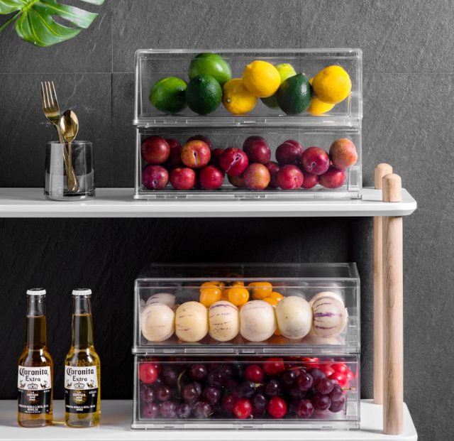 Pull-out design food storage boxes (3)