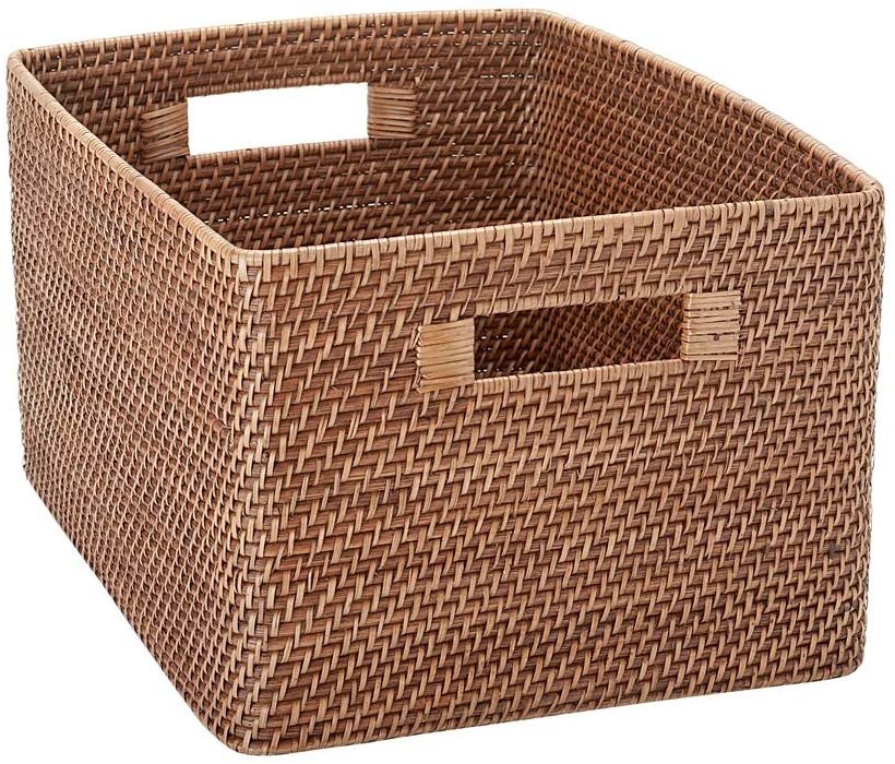 Rectangular bins bamboo storage basket Storage Bins Wholesale