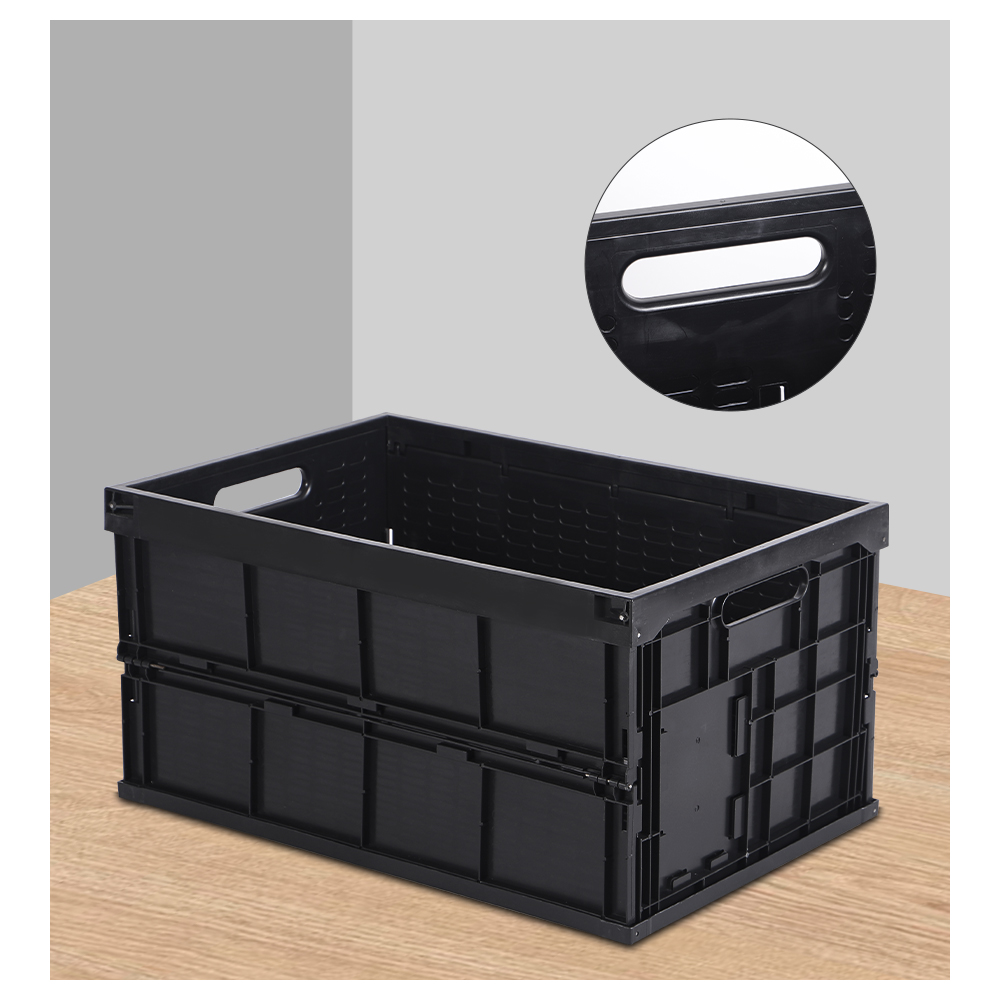 Wholesale black rectangular plastic basket Storage Bins Wholesale