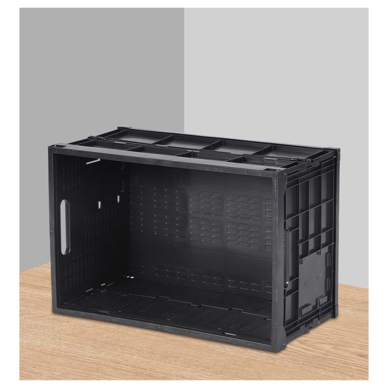 Wholesale black rectangular plastic basket Storage Bins Wholesale