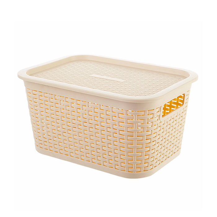 Household toy storage plastic basket Storage Bins Wholesale